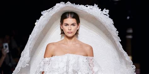 Kaia Gerber's Givenchy Couture Wedding Dress Is Really 